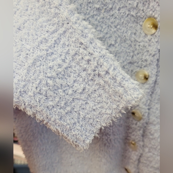 Shein Light Blue Button-Up Sweater Small Size 4 - Picture 6 of 6